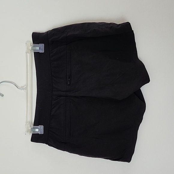 Athleta Trekkie North Shorts, athletic shorts, black, button zip waist, sz 0 - Picture 8 of 12